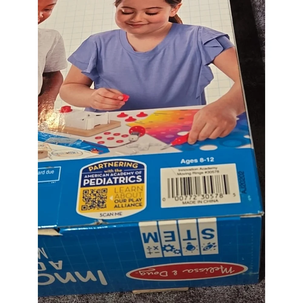 Melissa & Doug Innovation Academy STEM, Moving Rings Build It, New (164)